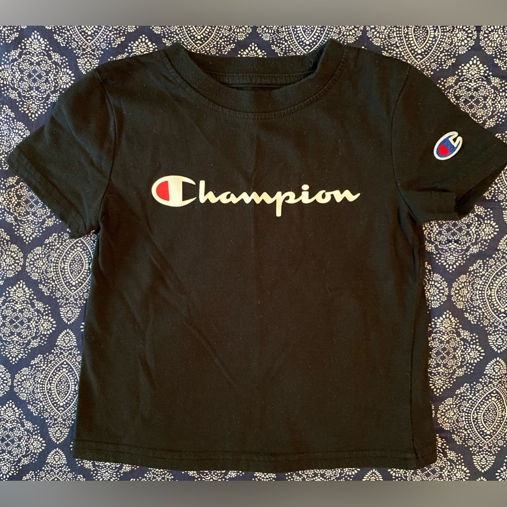 Toddler Boys Champion Active Logo Tee